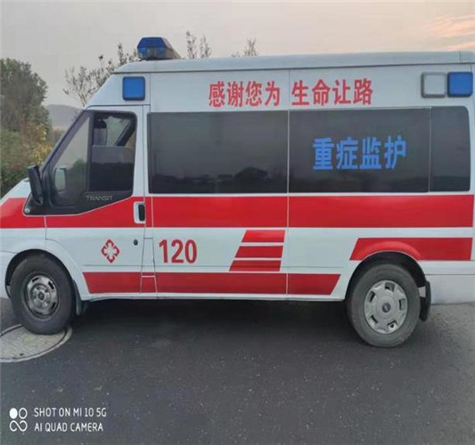 眉山救护车出租服务案例3